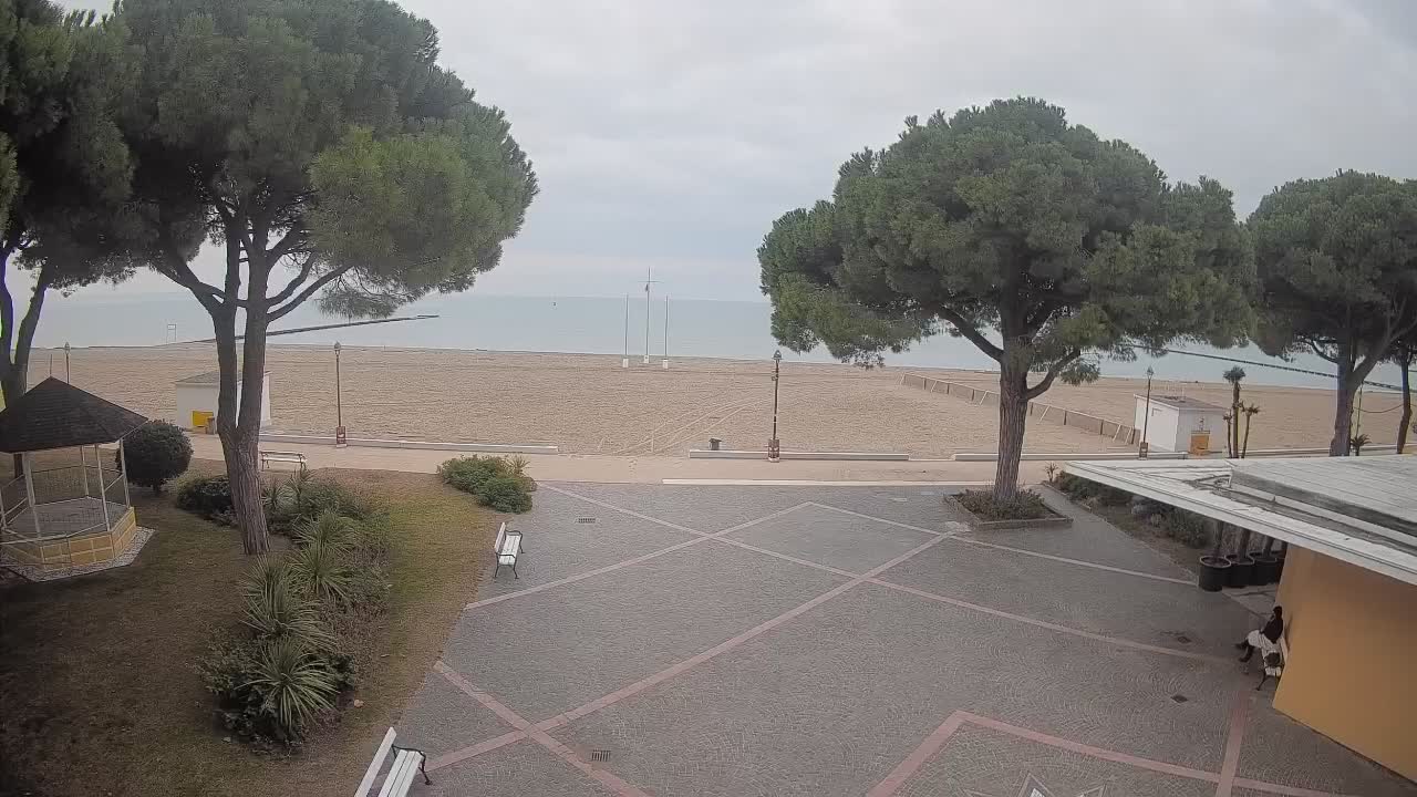 Entrée Plage Grado | Vue en Direct sur le Littoral