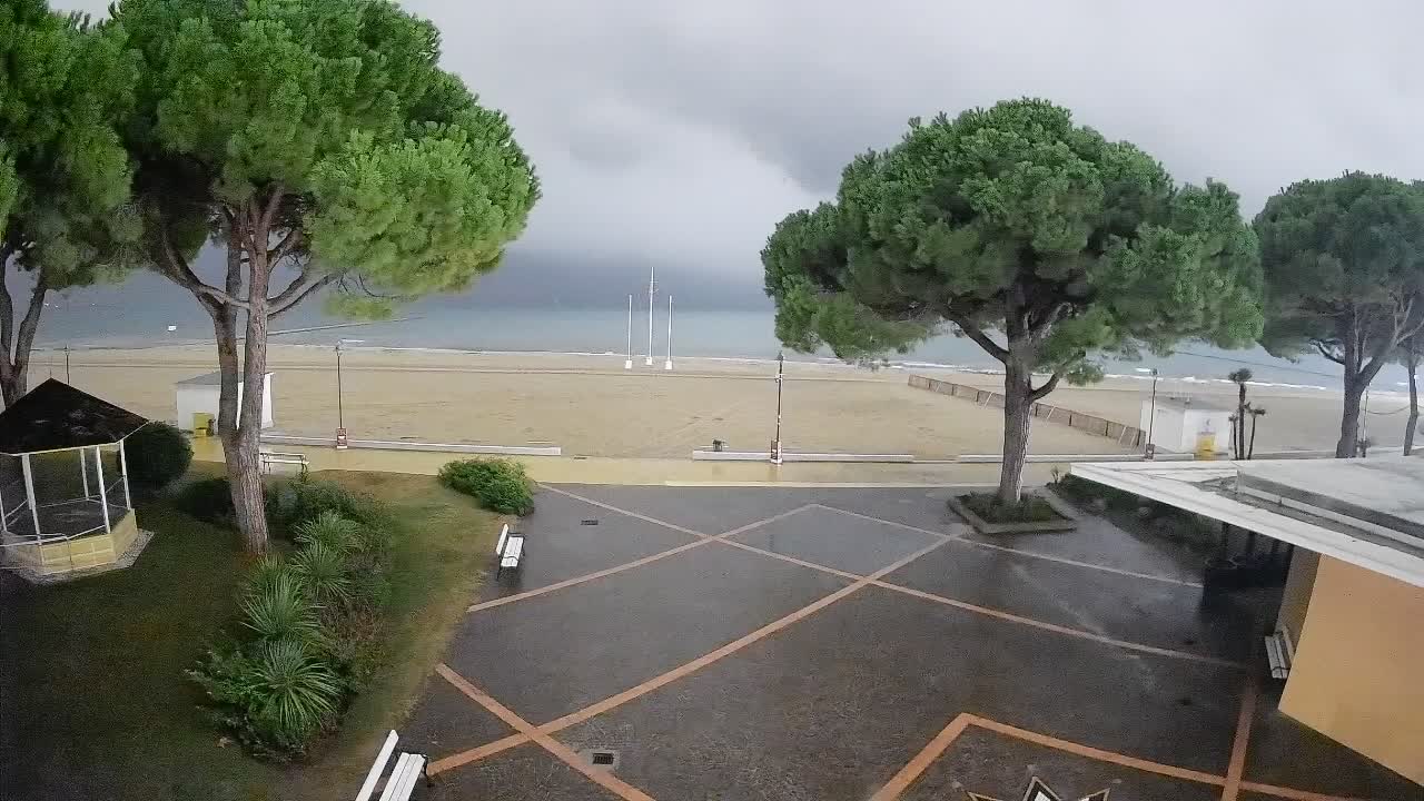 Spletna kamera Gradež (Grado) – Vhod na plažo