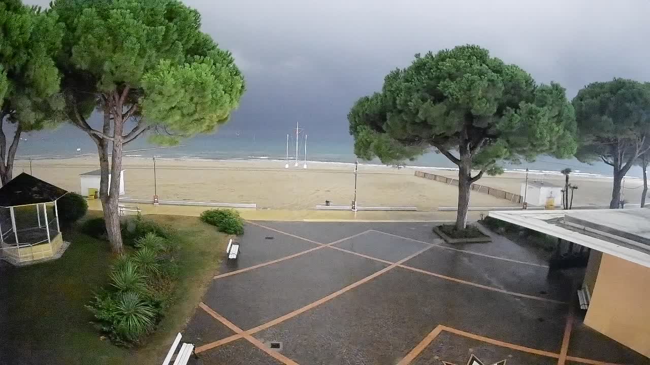 Grado Strand Eingang | Live-Ansicht der Küste