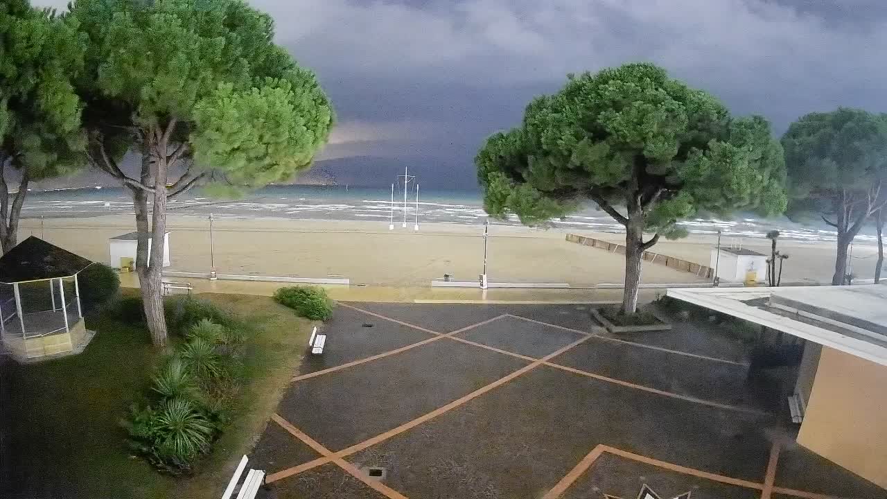 Webcam de Grado – Entrada de la playa (Lido di Grado)