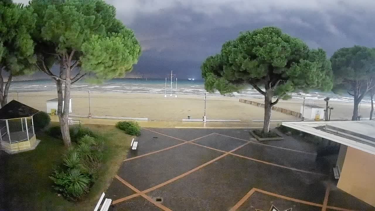 Grado Strand Eingang | Live-Ansicht der Küste