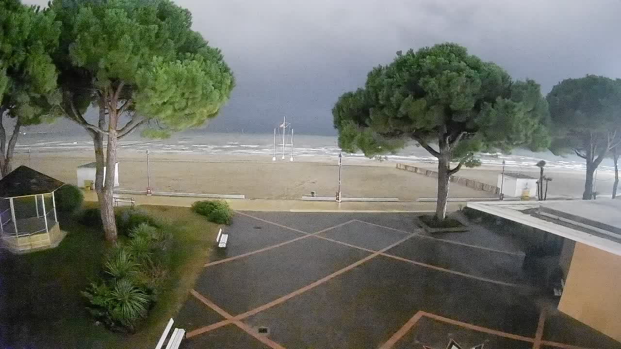 Grado Strand Eingang | Live-Ansicht der Küste