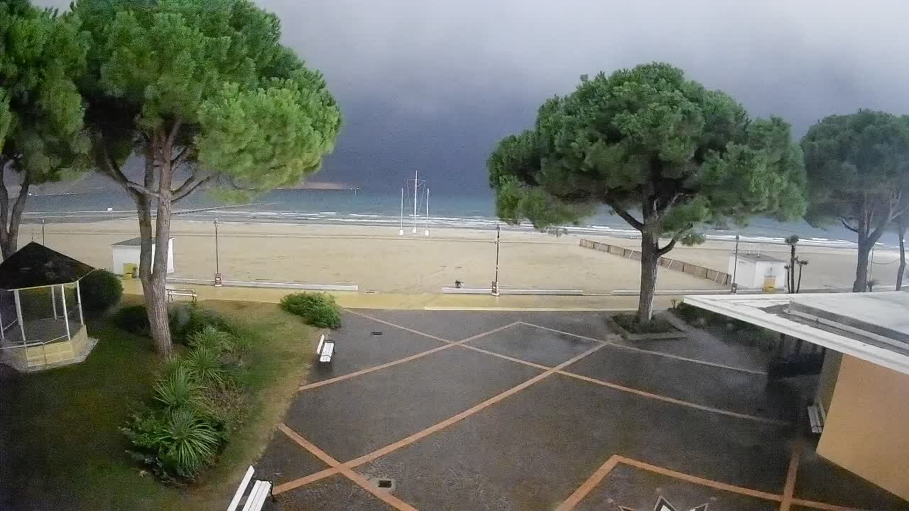 Webcam Grado – Entrée de la plage (Lido di Grado)