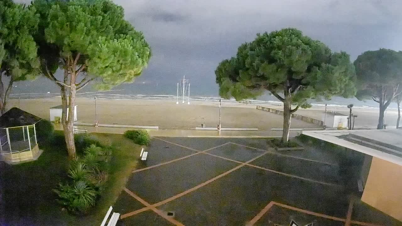 Spletna kamera Gradež (Grado) – Vhod na plažo