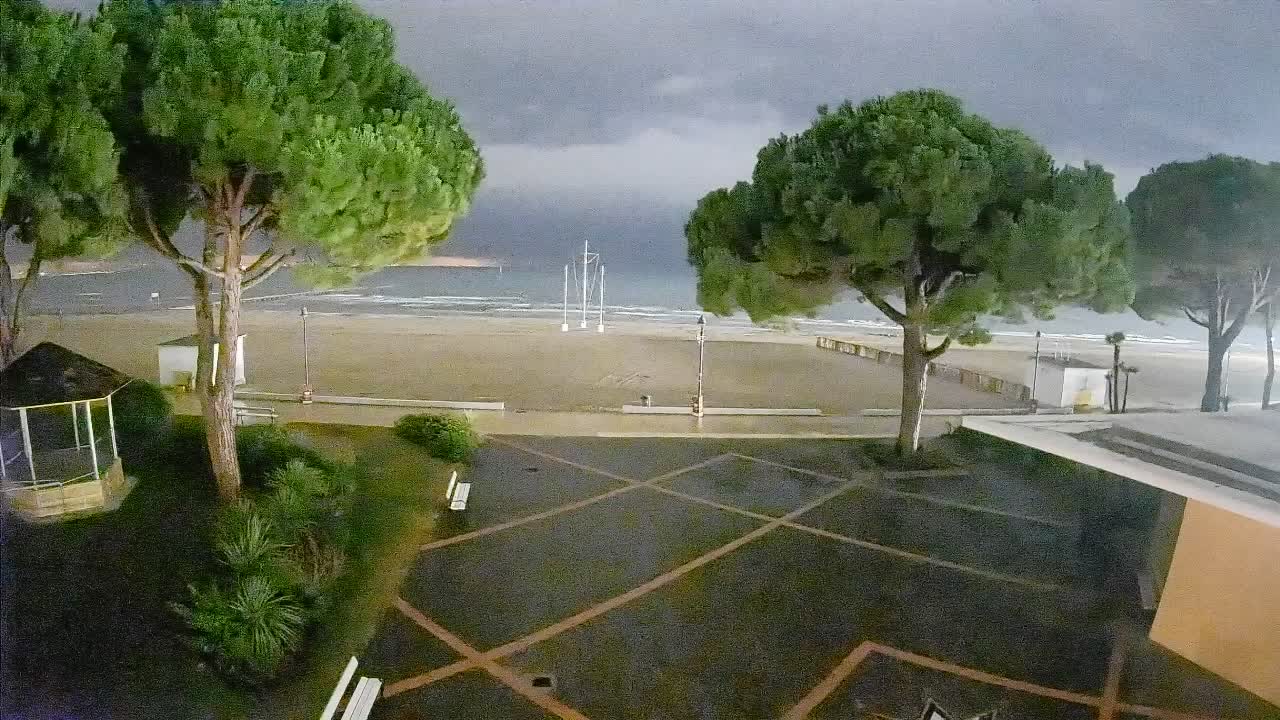 Spletna kamera Gradež (Grado) – Vhod na plažo