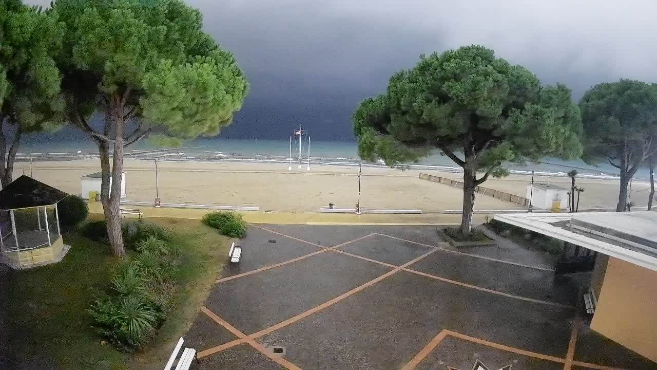 Grado Strand Eingang | Live-Ansicht der Küste