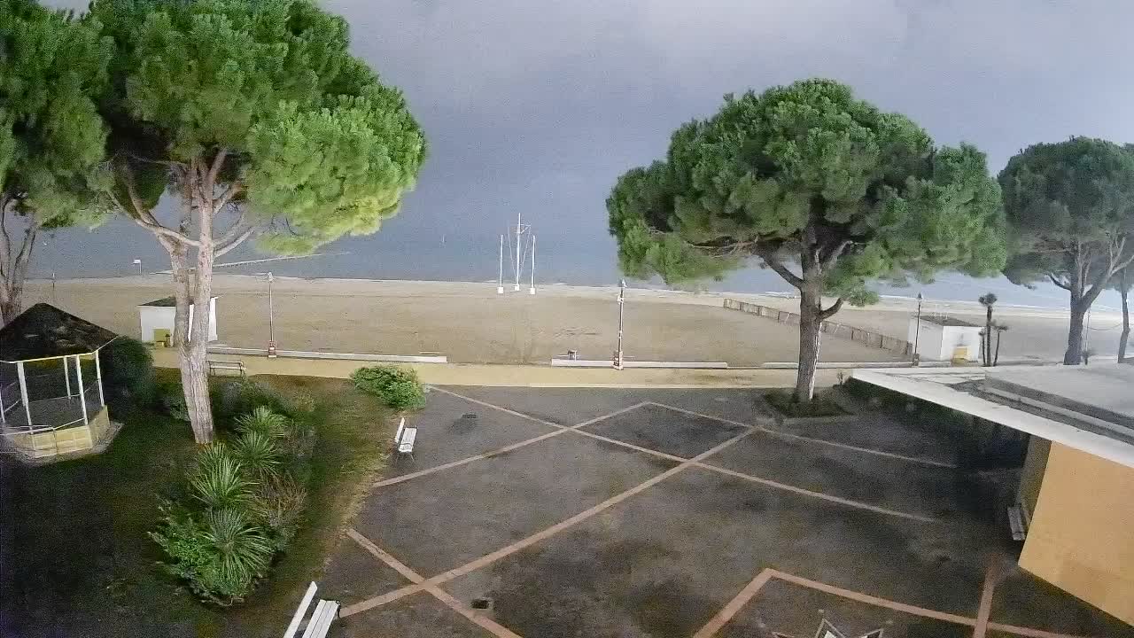 Grado Strand Eingang | Live-Ansicht der Küste