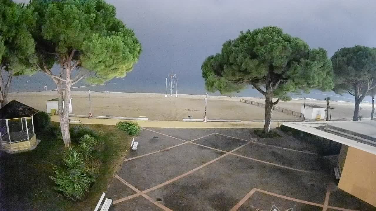 Spletna kamera Gradež (Grado) – Vhod na plažo