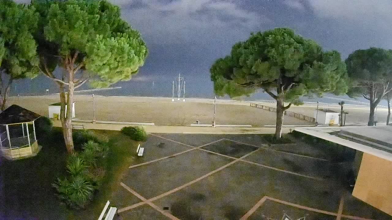 Spletna kamera Gradež (Grado) – Vhod na plažo