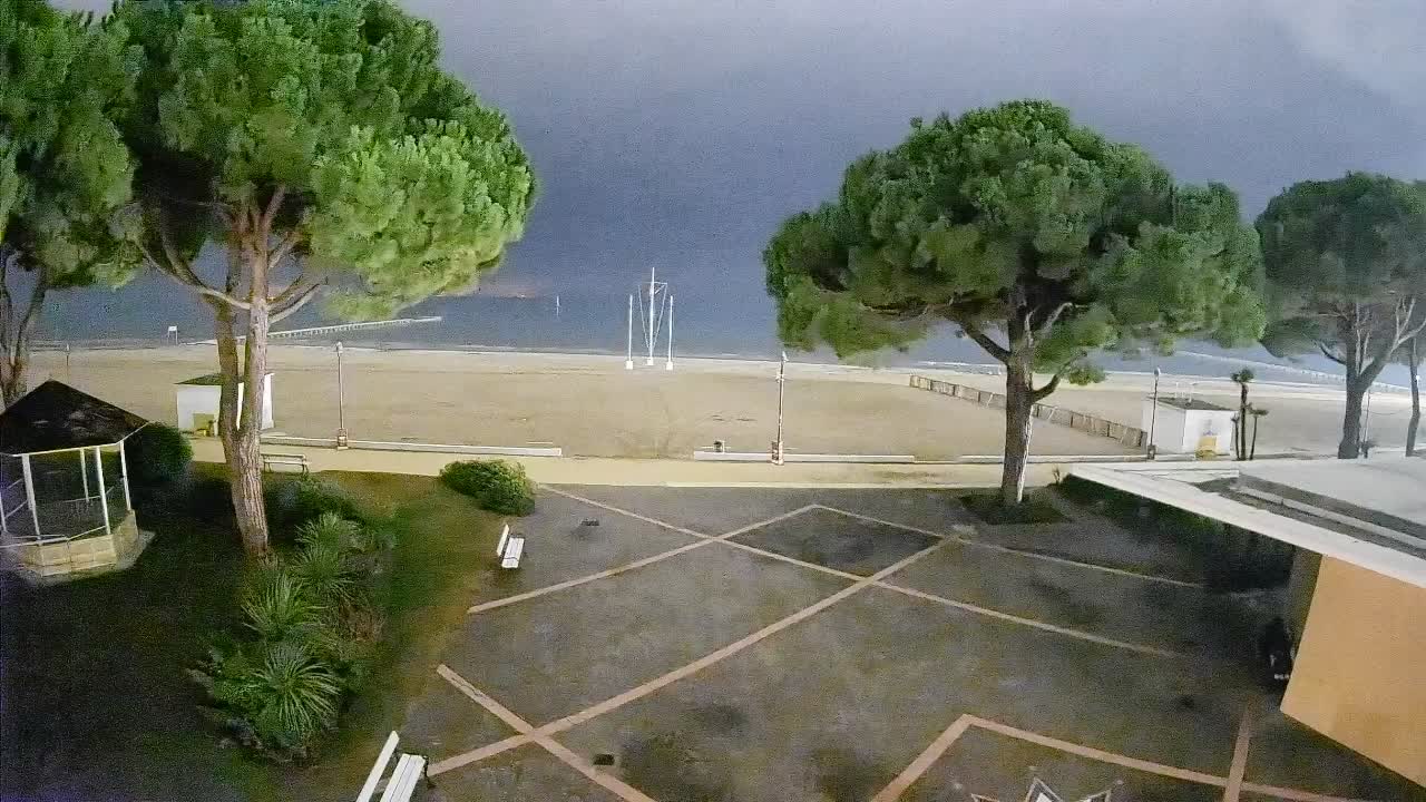 Grado Strand Eingang | Live-Ansicht der Küste