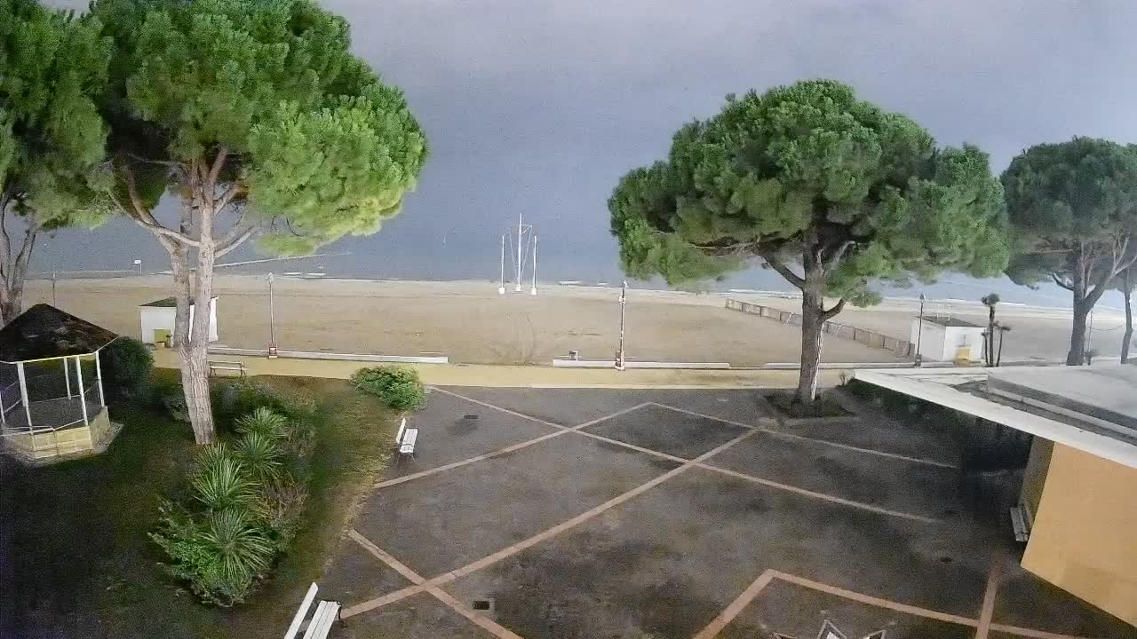 Grado Strand Eingang | Live-Ansicht der Küste