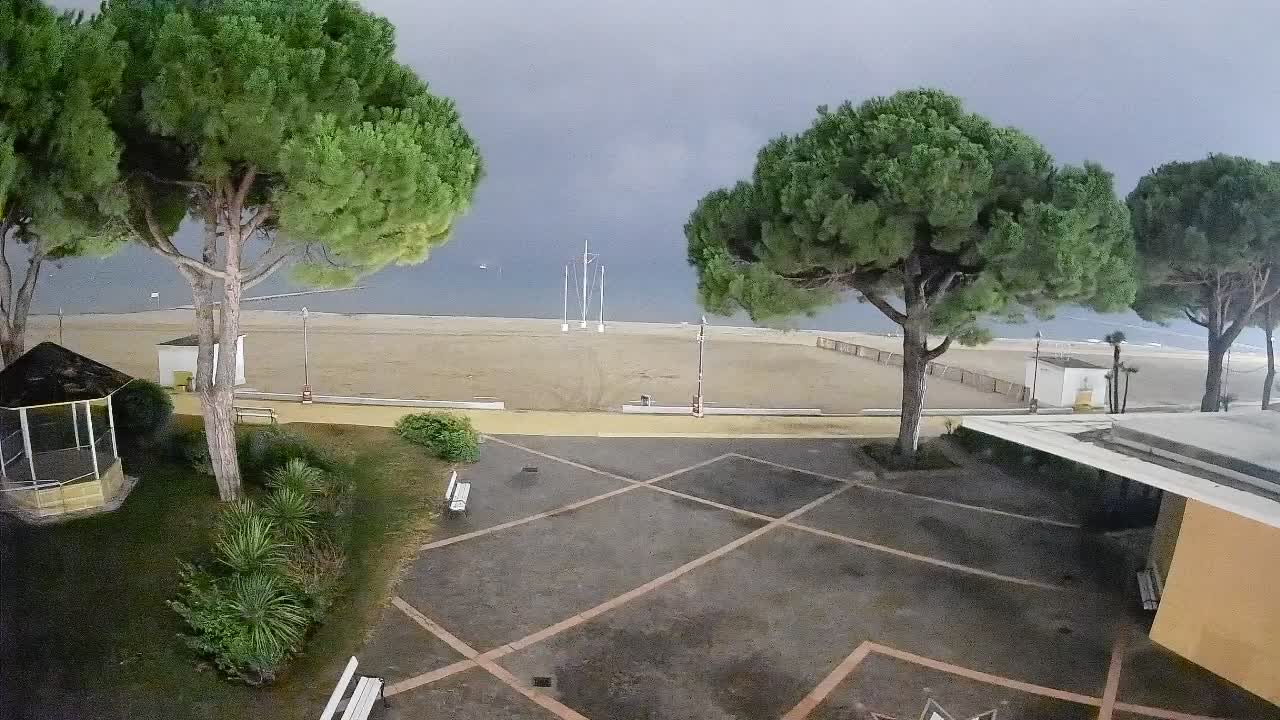 Grado Strand Eingang | Live-Ansicht der Küste