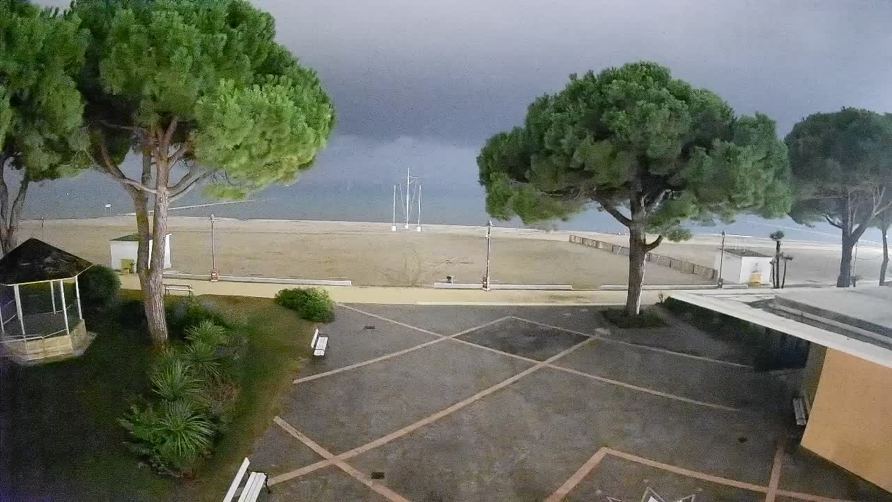 Spletna kamera Gradež (Grado) – Vhod na plažo