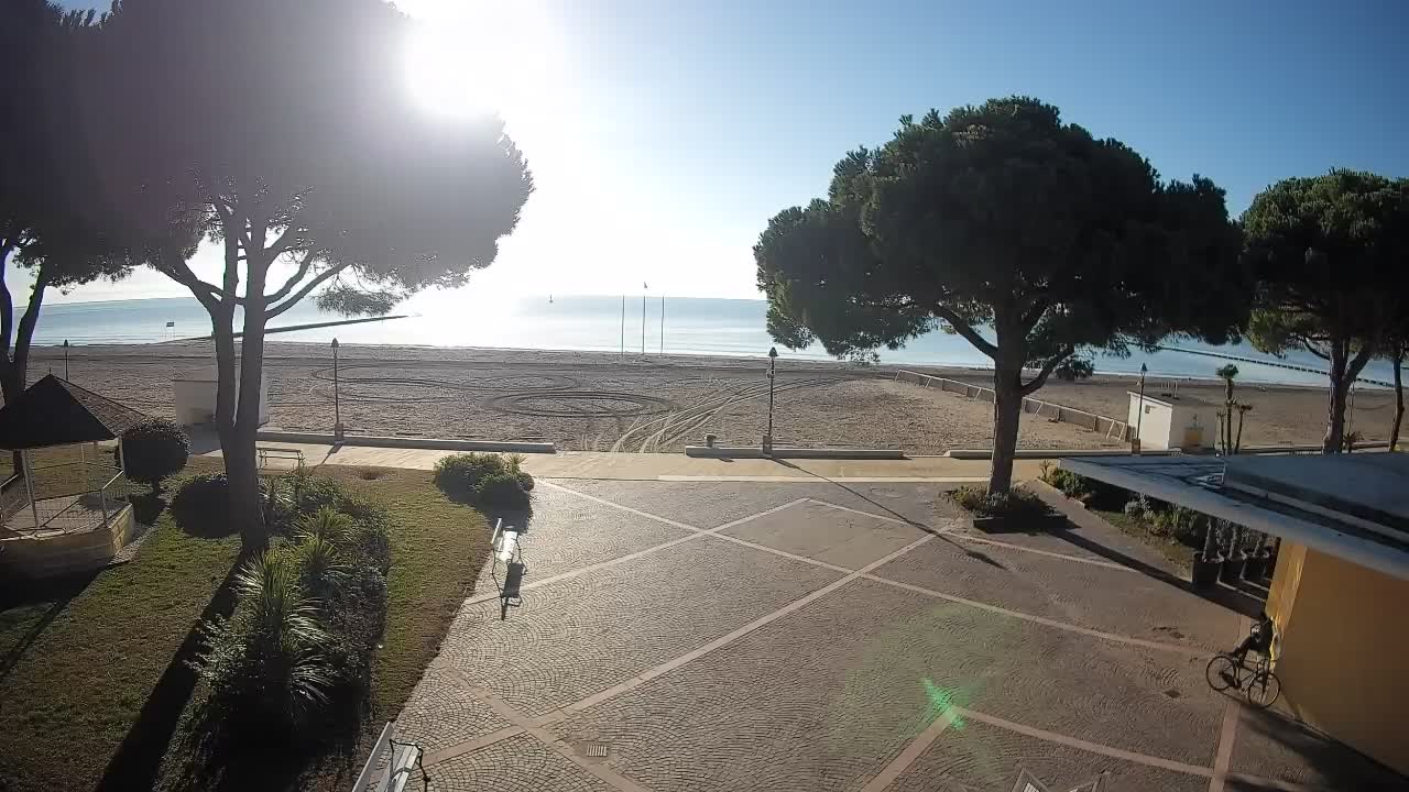 Webcam Grado – Entrée de la plage (Lido di Grado)