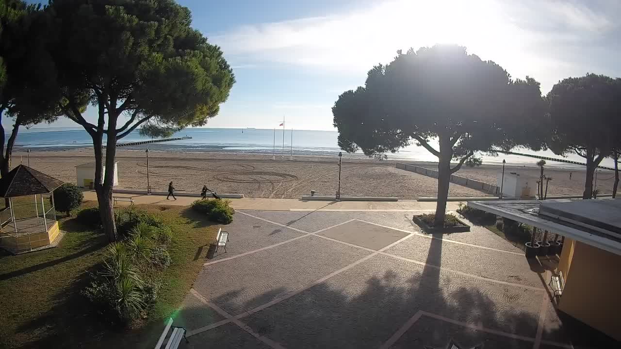 Webcam de Grado – Entrada de la playa (Lido di Grado)