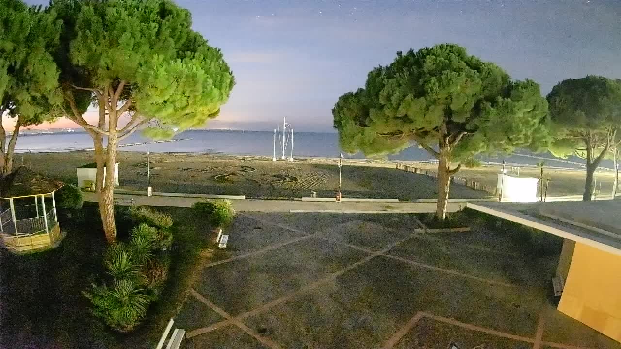 Spletna kamera Gradež (Grado) – Vhod na plažo