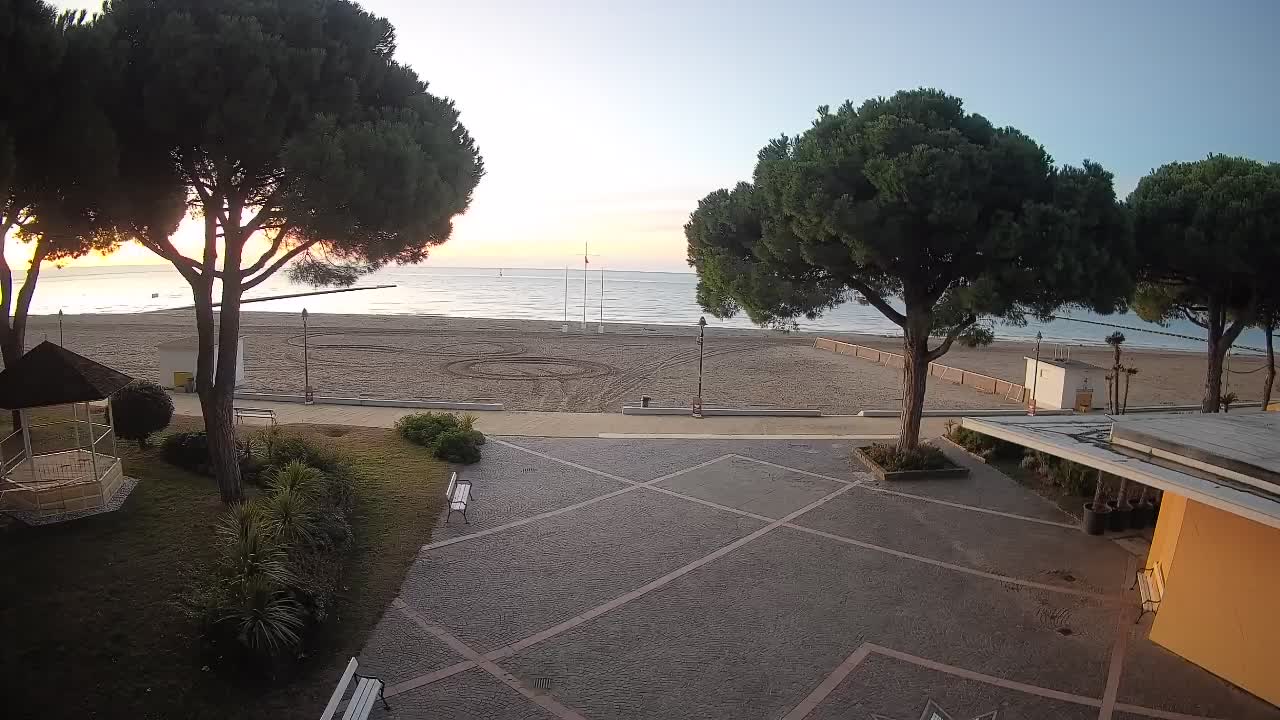 Webcam de Grado – Entrada de la playa (Lido di Grado)
