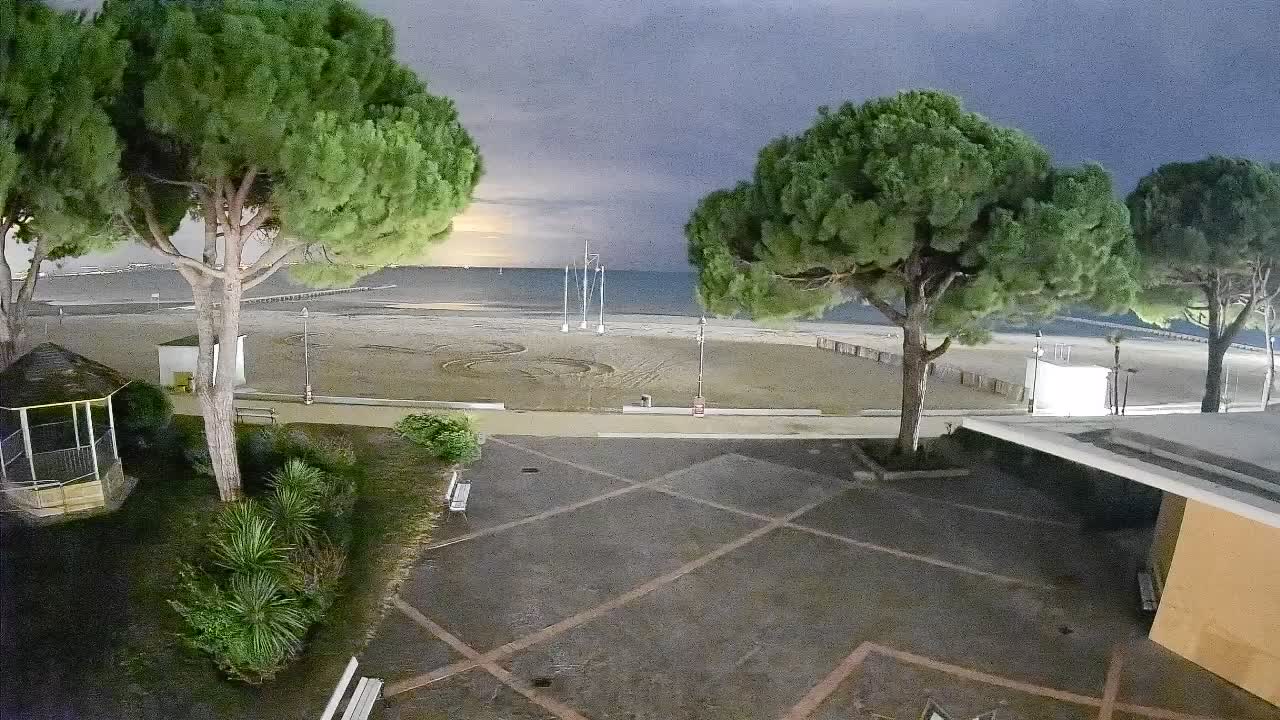 Webcam Grado – Entrée de la plage (Lido di Grado)
