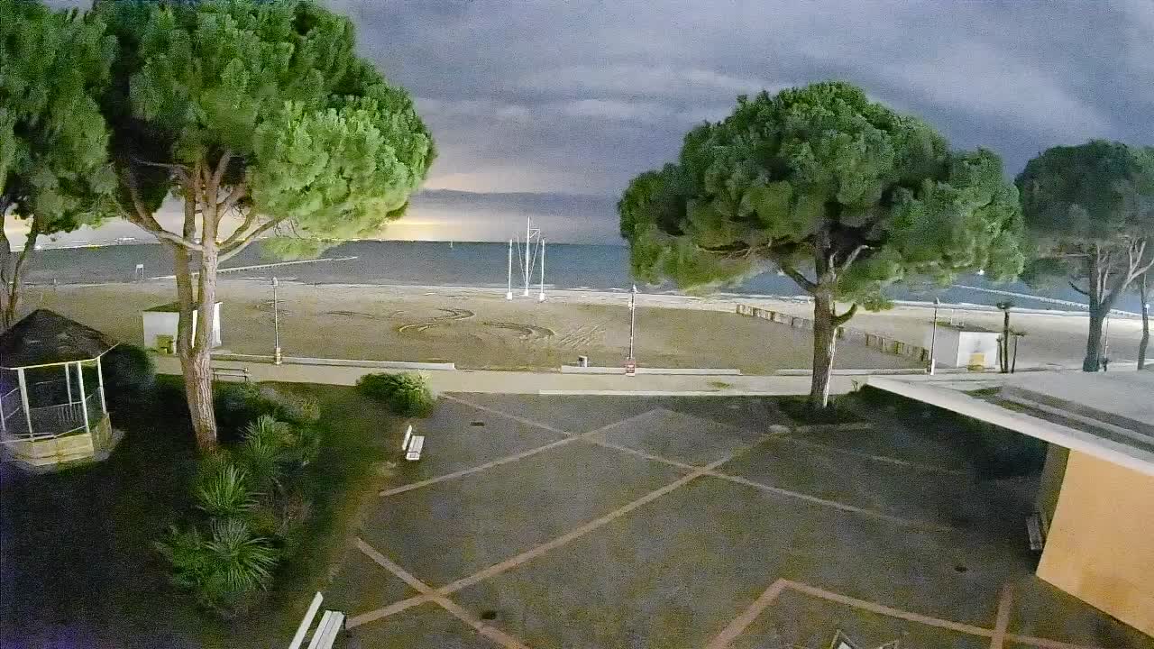 Webcam Grado – Entrée de la plage (Lido di Grado)