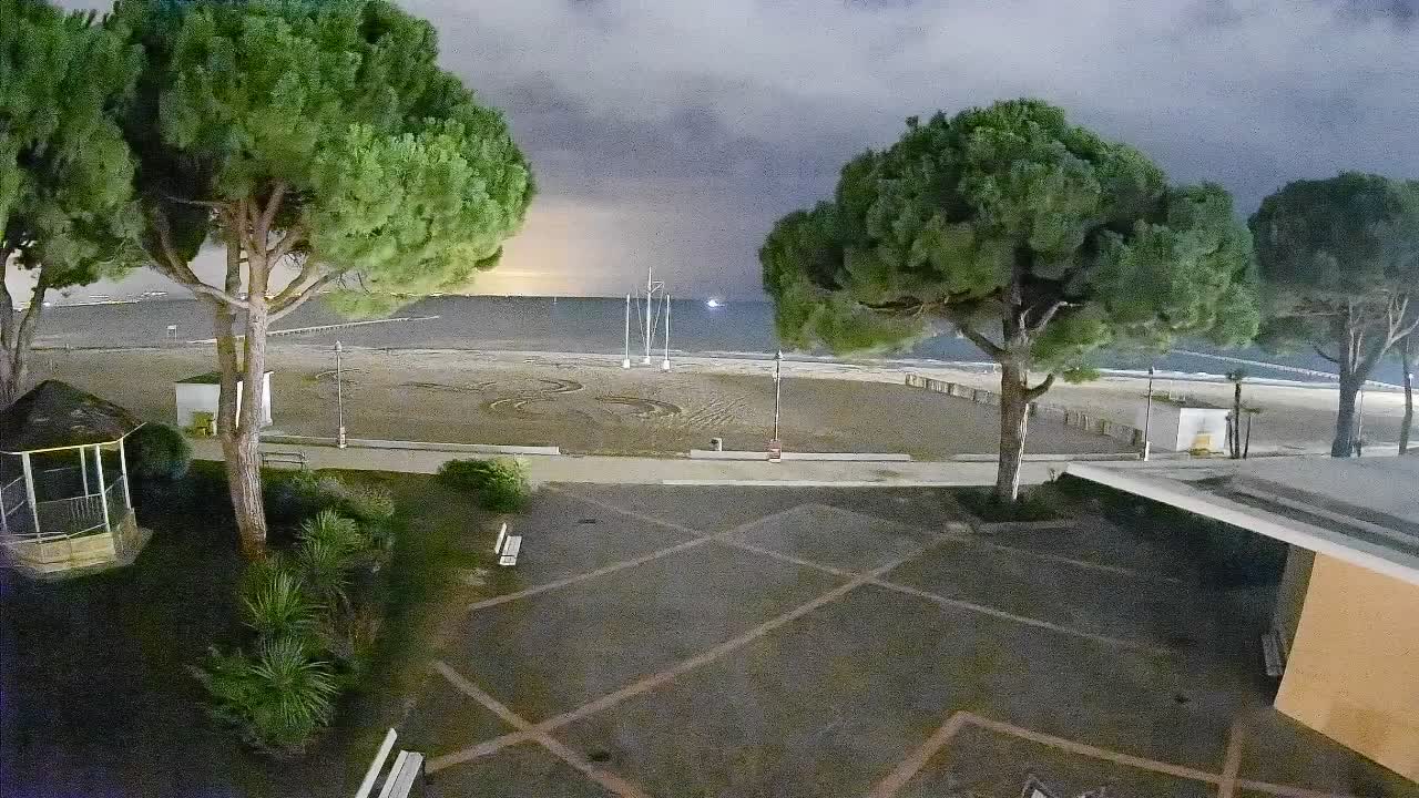 Webcam Grado – Entrée de la plage (Lido di Grado)