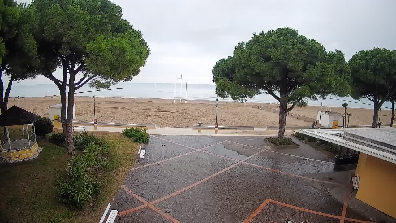 Webcam de Grado – Entrada de la playa (Lido di Grado)