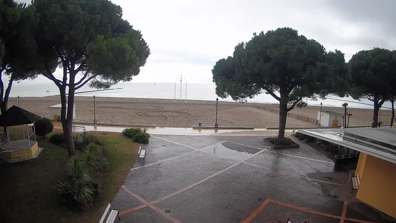 Spletna kamera Gradež (Grado) – Vhod na plažo