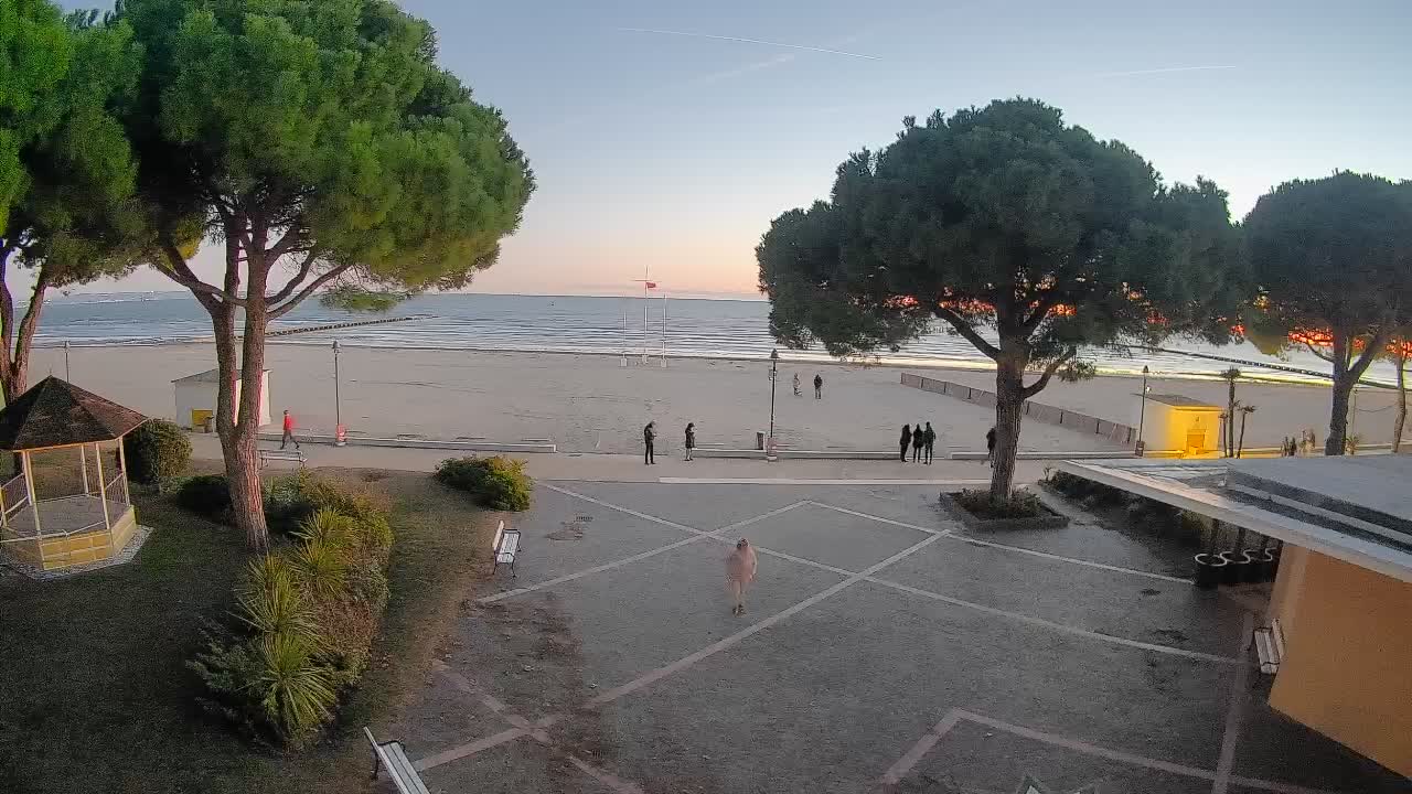 Webcam Grado – Entrée de la plage (Lido di Grado)