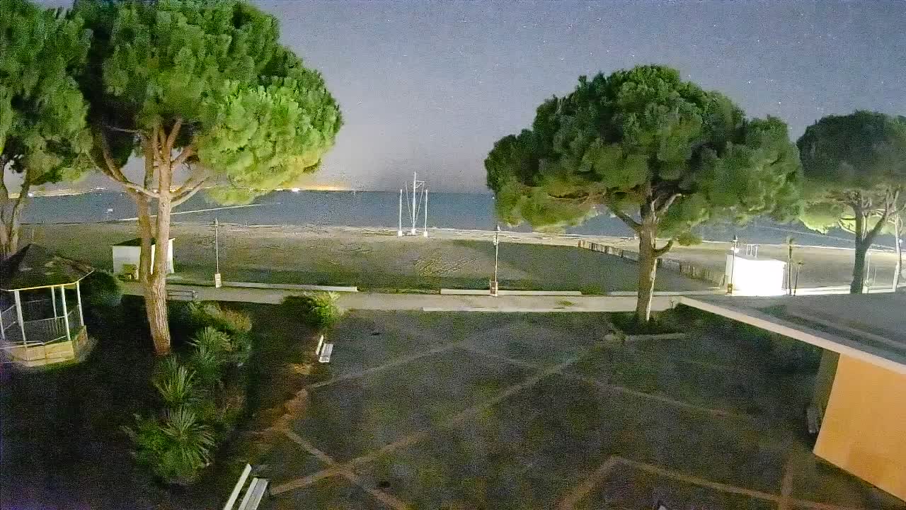 Spletna kamera Gradež (Grado) – Vhod na plažo