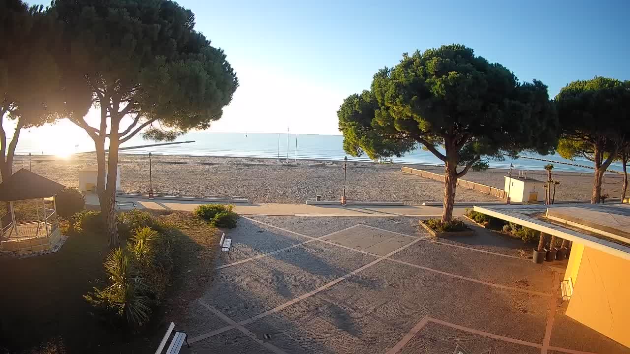 Grado Webcam – Strandzugang am Lido di Grado