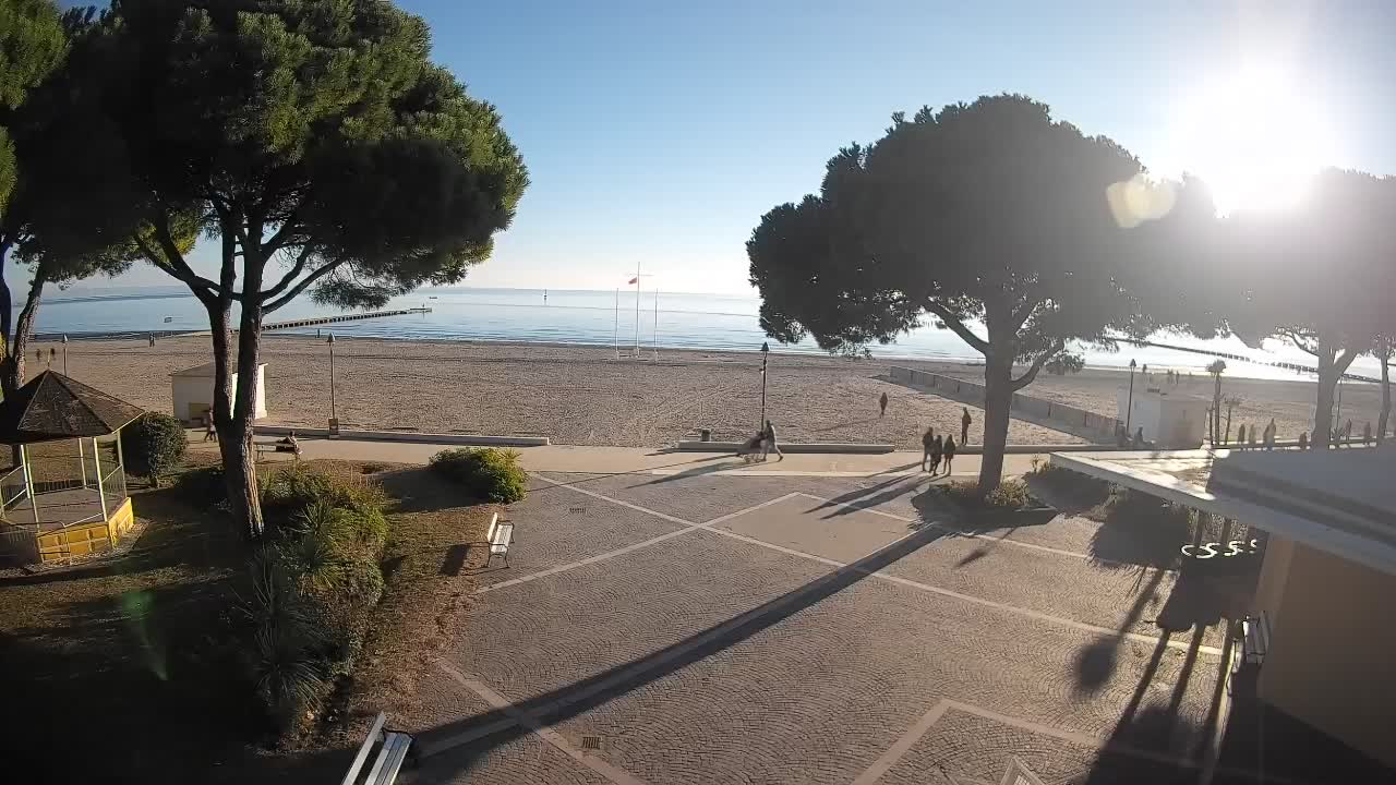 Web kamera Grado – Ulaz na plažu (Lido di Grado)