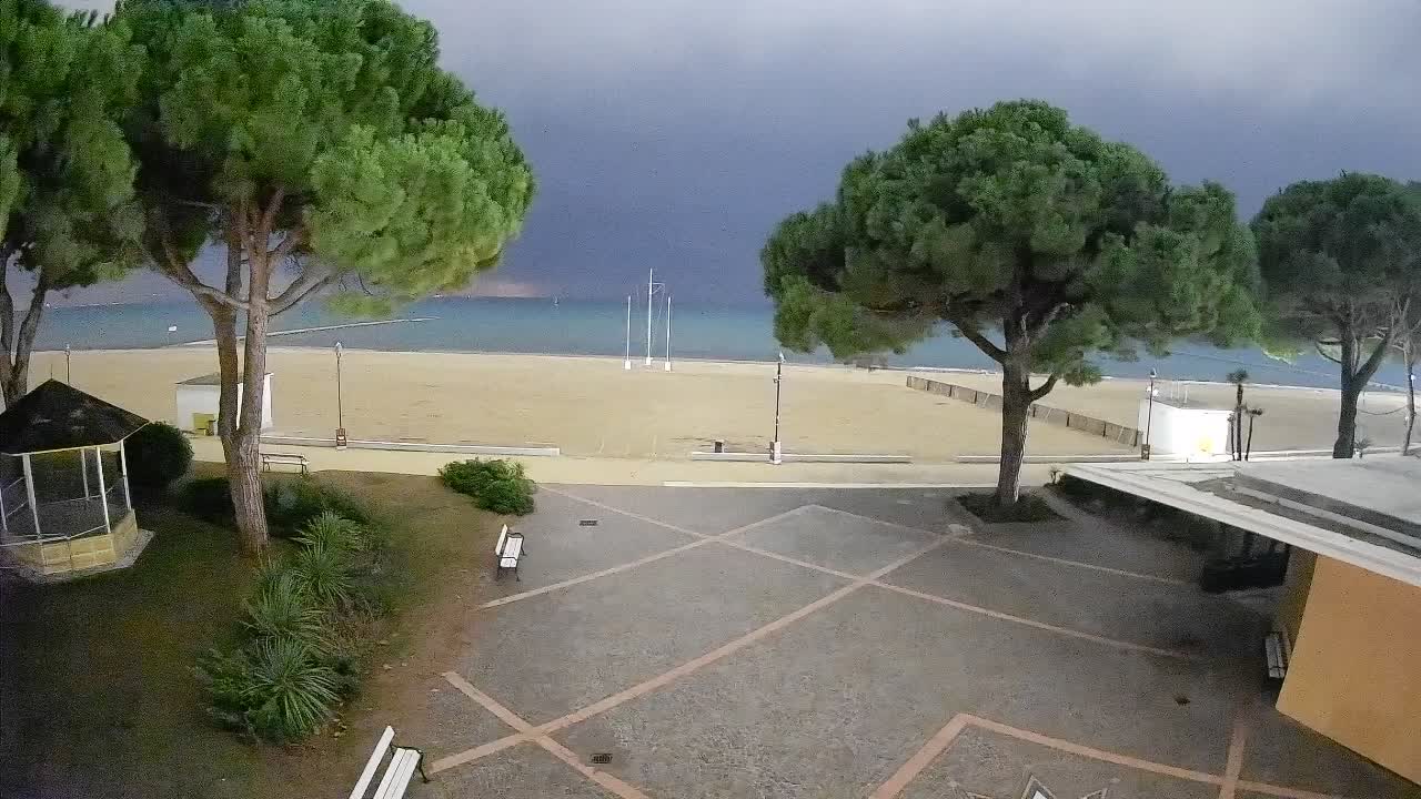 Webcam de Grado – Entrada de la playa (Lido di Grado)