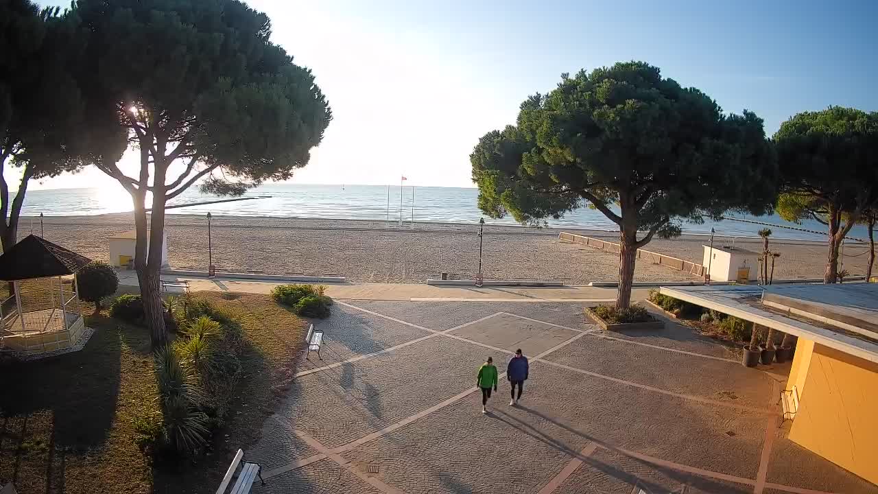 Webcam Grado – Entrée de la plage (Lido di Grado)