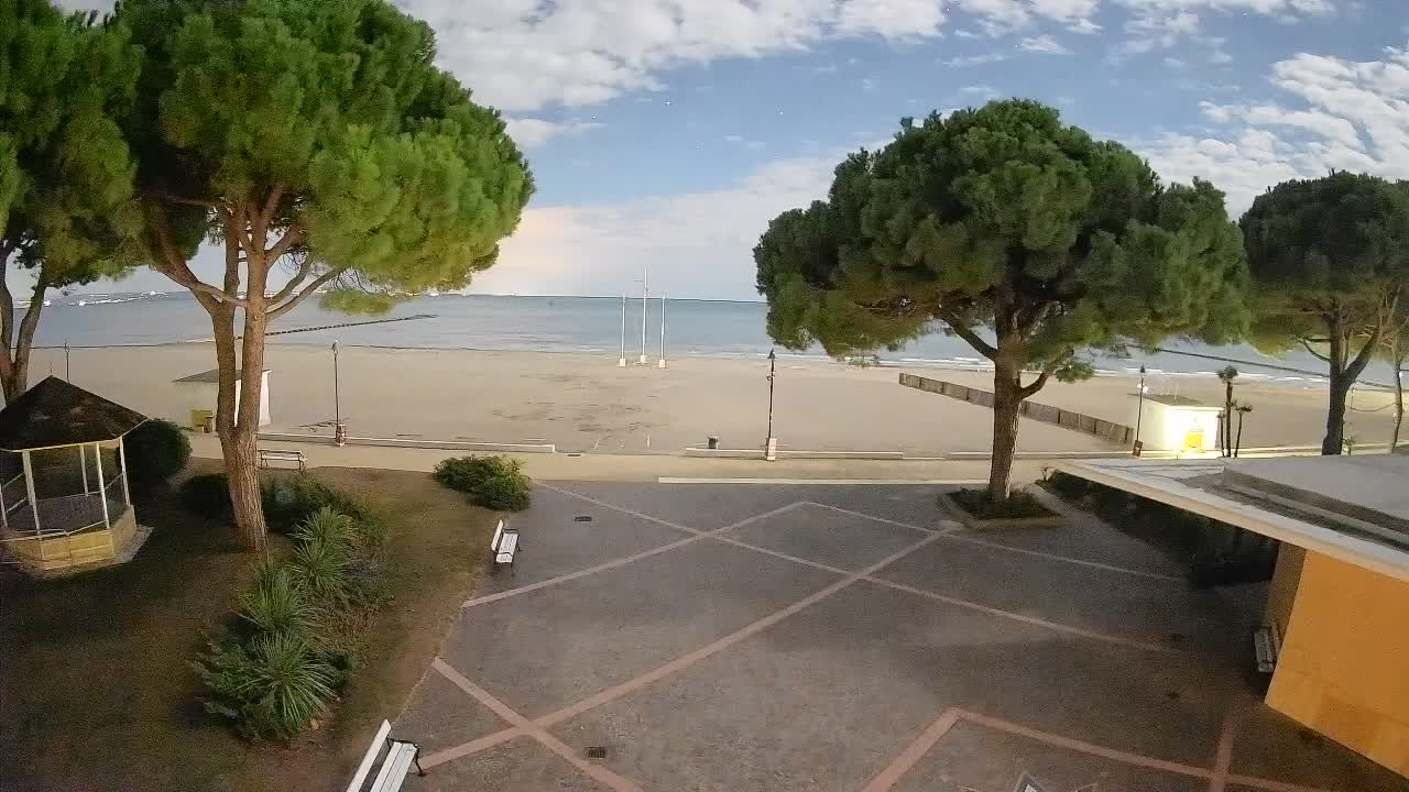 Webcam Grado – Entrée de la plage (Lido di Grado)