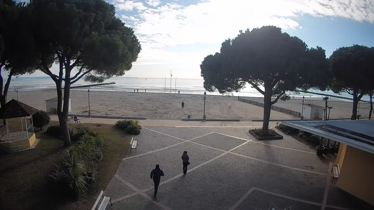 Webcam de Grado – Entrada de la playa (Lido di Grado)