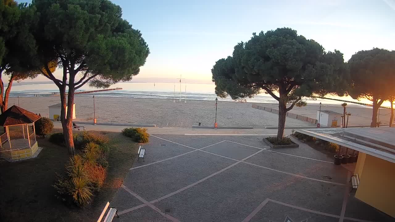 Webcam de Grado – Entrada de la playa (Lido di Grado)