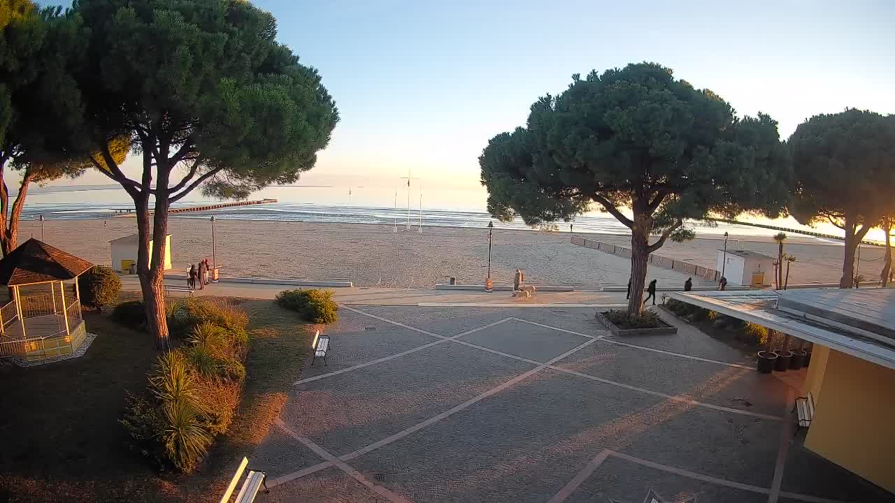 Webcam de Grado – Entrada de la playa (Lido di Grado)
