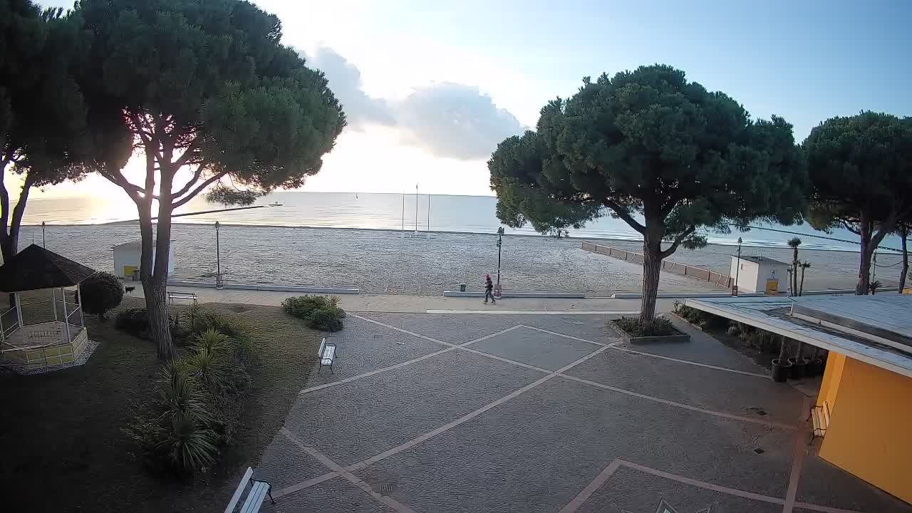 Spletna kamera Gradež (Grado) – Vhod na plažo