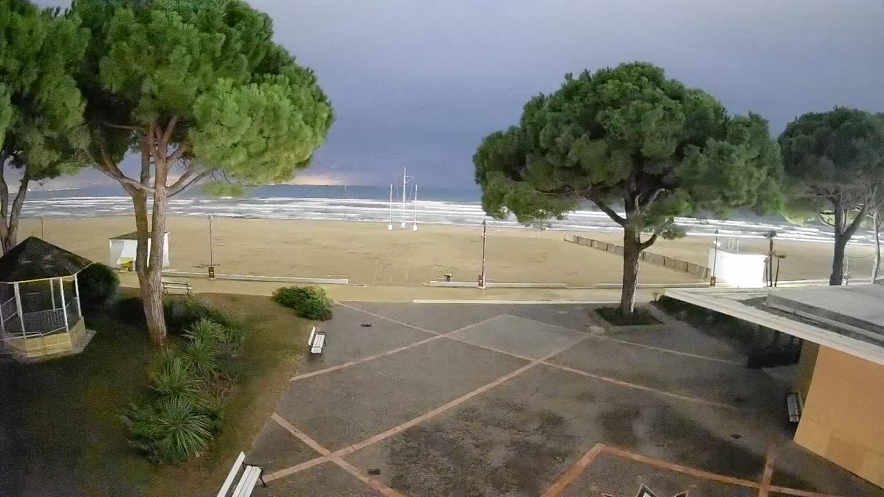 Spletna kamera Gradež (Grado) – Vhod na plažo