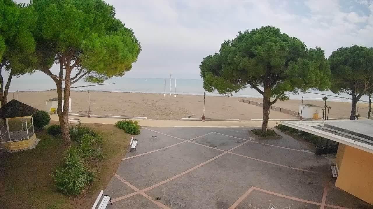 Webcam de Grado – Entrada de la playa (Lido di Grado)