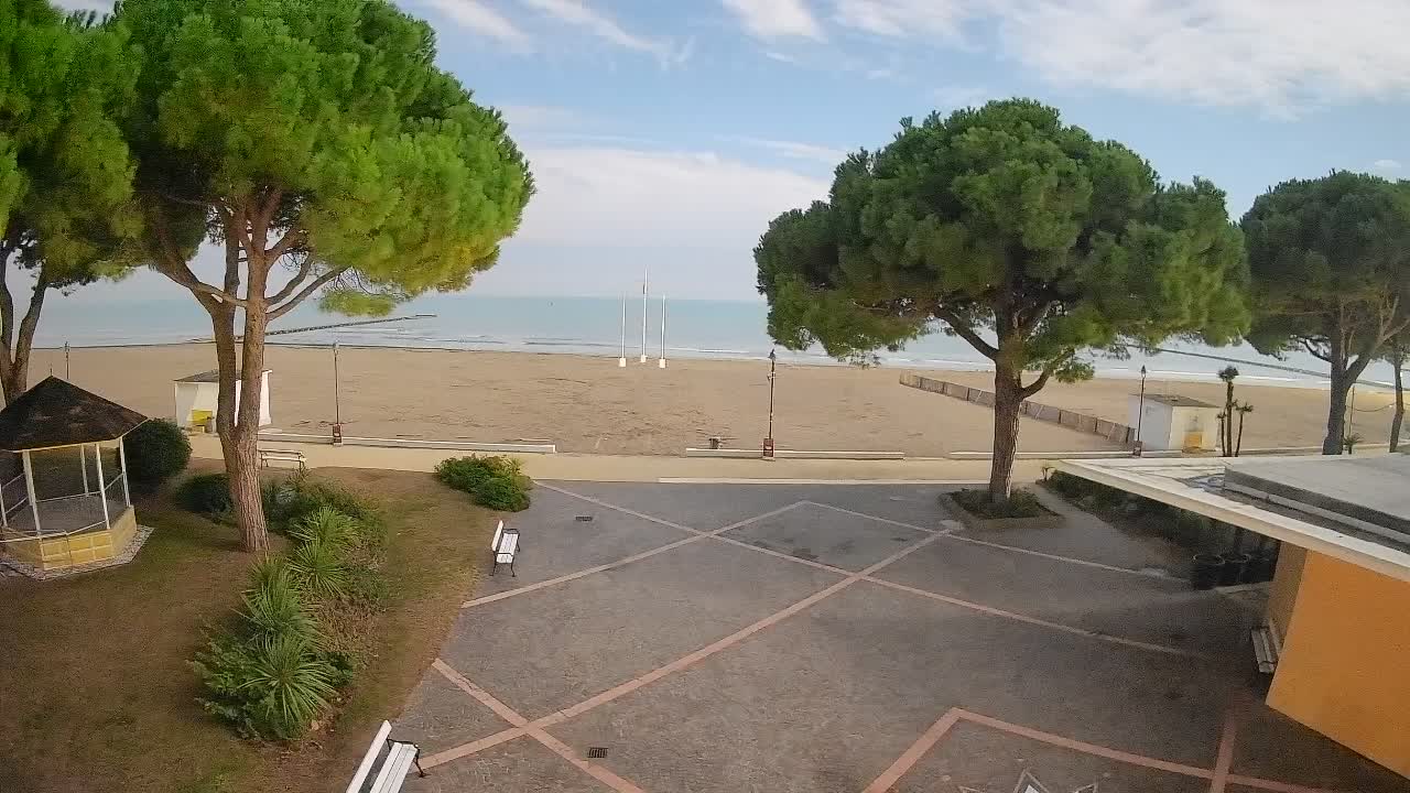 Webcam Grado – Entrée de la plage (Lido di Grado)