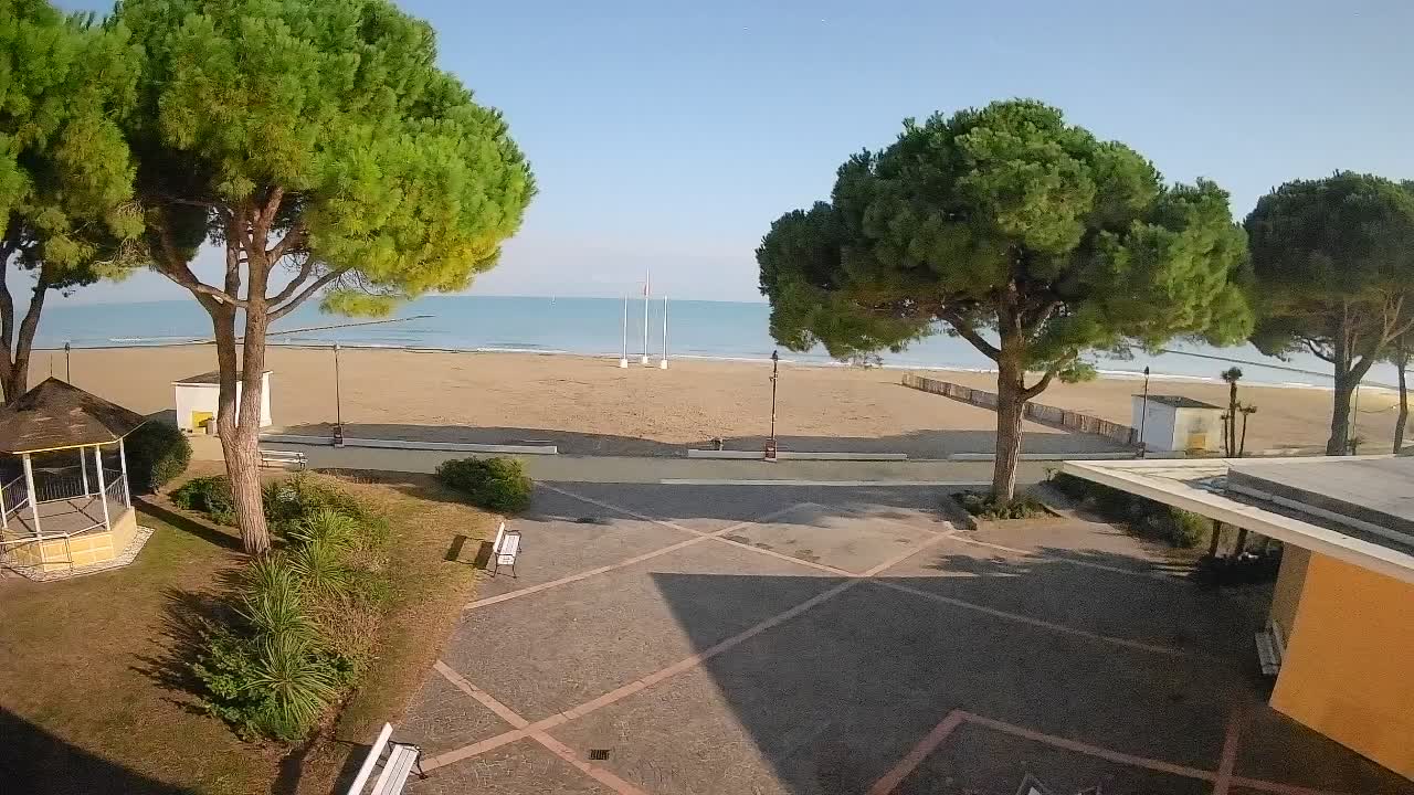 Webcam Grado – Entrée de la plage (Lido di Grado)