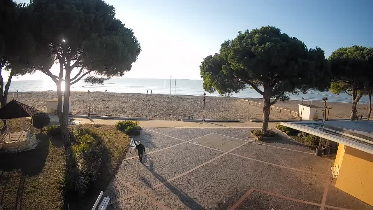 Webcam de Grado – Entrada de la playa (Lido di Grado)