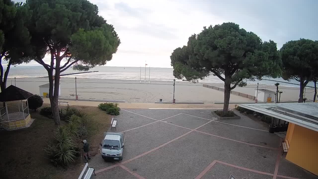 Webcam Grado – Entrée de la plage (Lido di Grado)