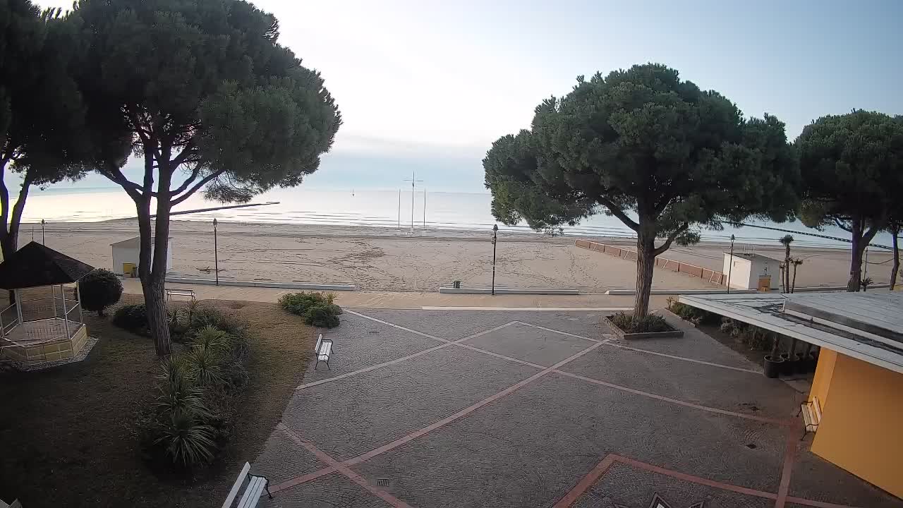 Spletna kamera Gradež (Grado) – Vhod na plažo