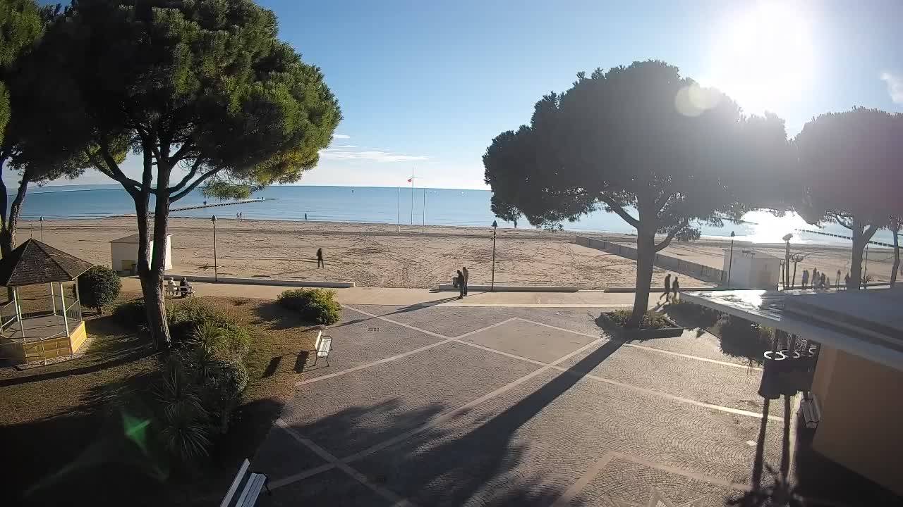 Webcam Grado – Entrée de la plage (Lido di Grado)