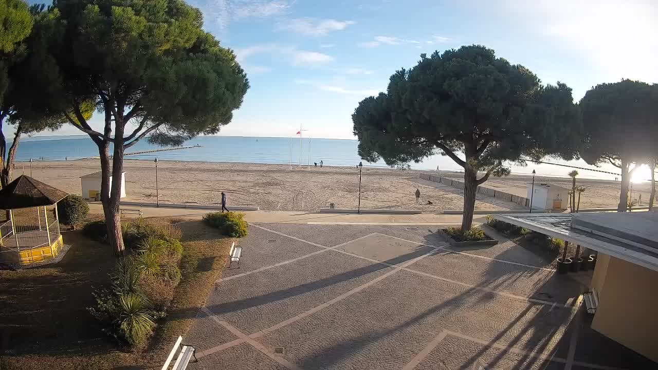 Webcam de Grado – Entrada de la playa (Lido di Grado)