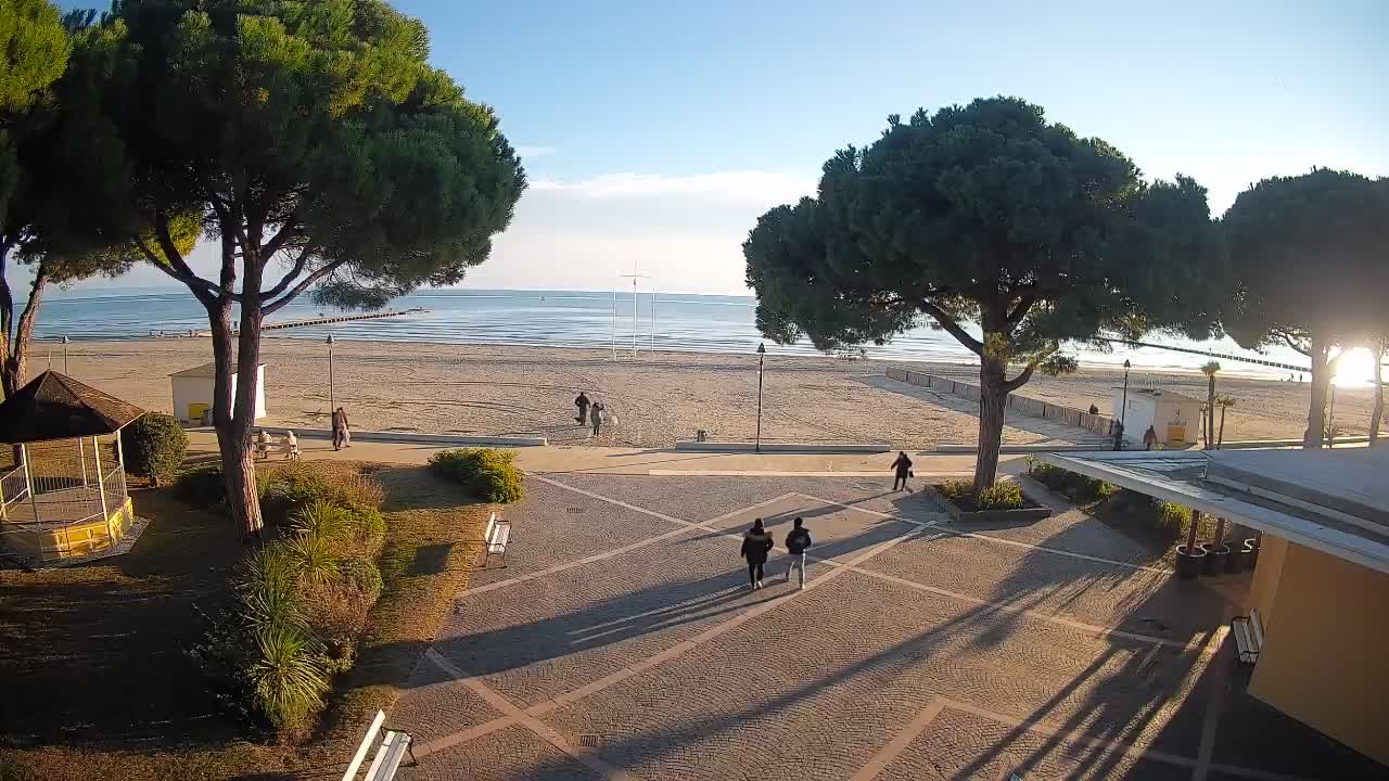 Grado Webcam – Strandzugang am Lido di Grado