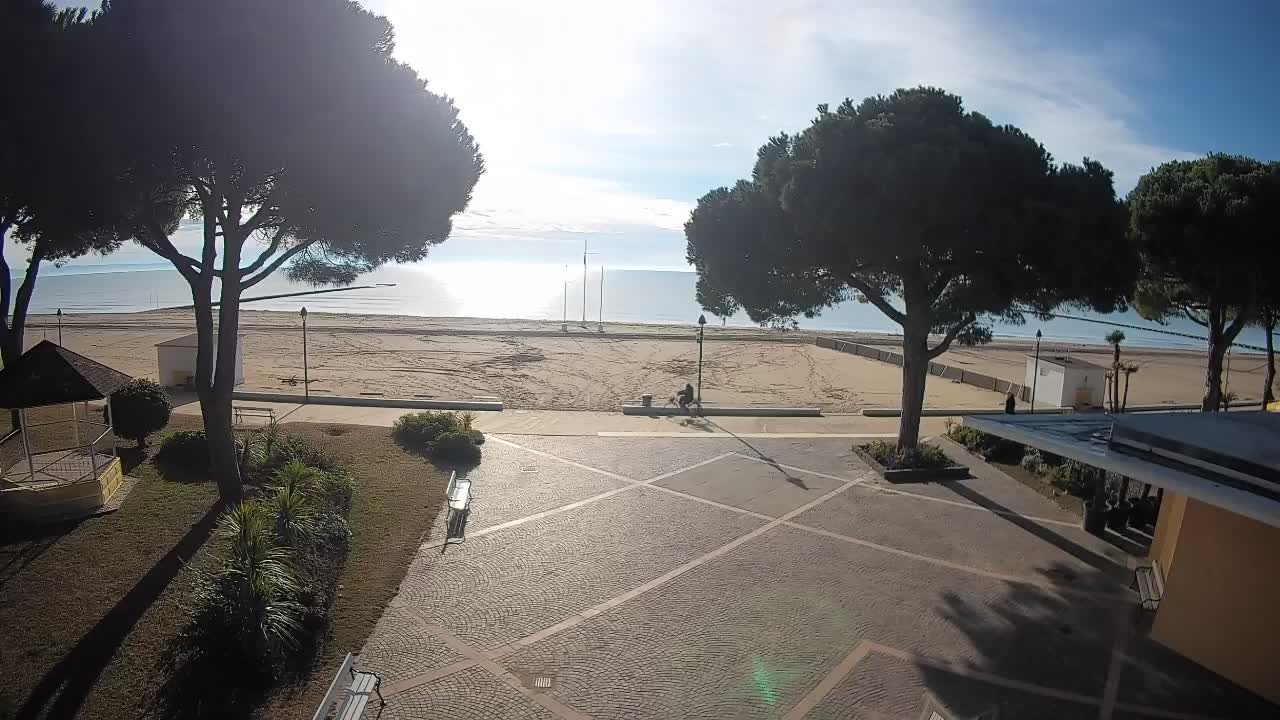 Spletna kamera Gradež (Grado) – Vhod na plažo