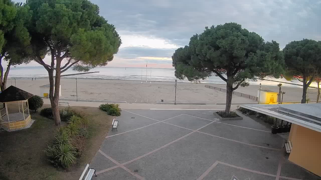 Webcam Grado – Entrée de la plage (Lido di Grado)