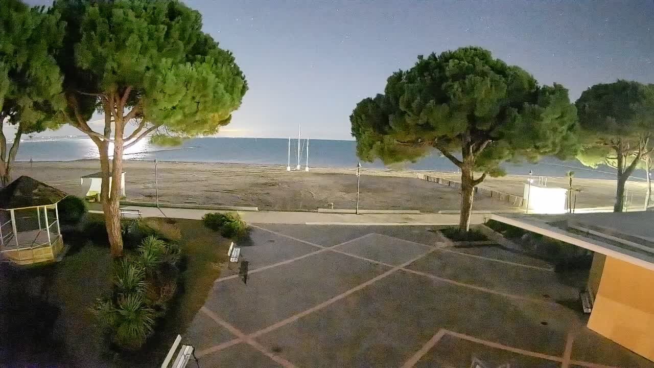 Spletna kamera Gradež (Grado) – Vhod na plažo